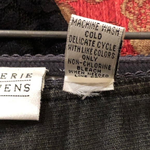 Valerie Stevens size medium black sheer lined maxi skirt with Aqua & pink blue - Picture 10 of 13